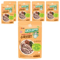 새미네부엌 잡내없이 부드러운 수육 보쌈 육수, 100g, 6개