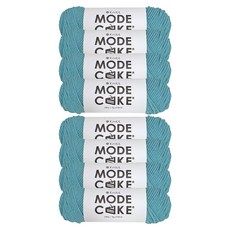 니뜨 모드케이크 뜨개실 100g, 8개, 스카이