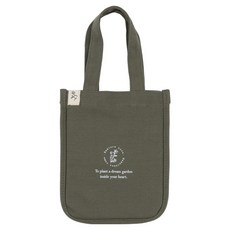 Oolab 良杯製所 小莊園簡約日常帆布提袋, 森林綠, 1個