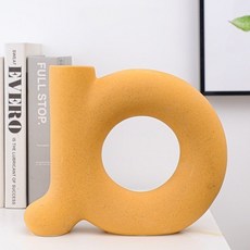 썬앤드림 세라믹 꽃병 화병 오브제, 피치