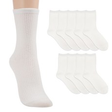 BASE ALPHA ESSENTIALS 女款羅紋長襪 10雙