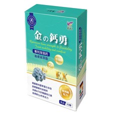 東華堂生技 金の鈣勇專利海藻鈣, 0.5g, 30顆, 1盒