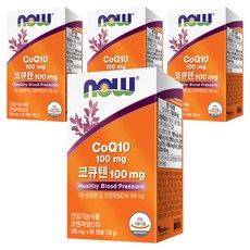 NOW Foods 輔酶Q10膠囊 18g, 60顆, 4盒