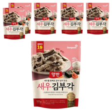 Dongwon 東遠 Yangban 兩班 海苔脆片 蝦風味, 50g, 6包