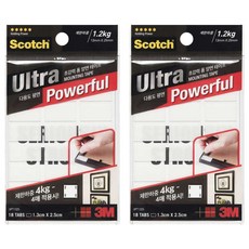 3M Scotch 超強力多用途泡棉雙面膠帶 相框用 UPT1325, 2個