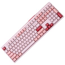 Monstar GUTS Bogul Bogul 5代 有線薄膜標準型鍵盤, 草莓雪酪, GUTS X108, 製造商軸