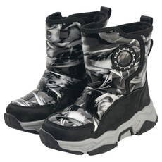 Rabbit Foot 兒童雙環扣刷毛內裡鋪棉靴