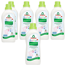 Frosch 德國小綠蛙 嬰兒用高濃縮纖維柔軟劑, 750ml, 6個