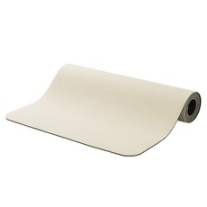 코멧 스포츠 TPE 투톤 요가매트 6 mm, 베이지+차콜, 1개