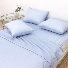 CHOUETTROOM 素面夏季泡泡紗寢具組