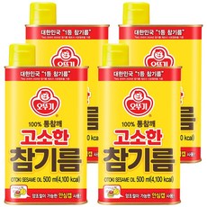 OTOKI 不倒翁 香醇芝麻油, 500ml, 4桶