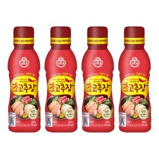 OTTOGI 不倒翁 韓式辣醋醬, 300g, 4瓶