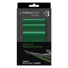 세라밴드 오리지널 탄성저항 밴드 3단계 + 운동포스터, 그린, 1개