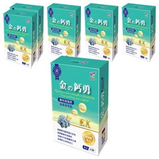 東華堂生技 金の鈣勇專利海藻鈣, 0.5g, 30顆, 6盒