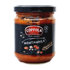 Coppola 無加糖蘑菇番茄麵醬, 180g, 1罐