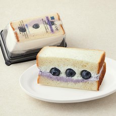 도제식빵 블루베리 크림치즈산도, 150g, 1개