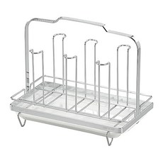 DAY&DAY 日日家居 6杯入 ST3016ST #304不鏽鋼 附滴水盤 杯子收納架, 1個