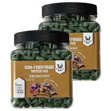 WEIYITER 維益特 陸龜高纖牧草飼料, 250g, 2罐