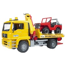 bruder 道路救援車, 黃色 + 紅色, 1個