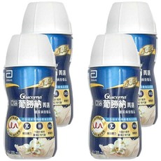 Abbott 亞培 Glucerna 葡勝納 SR 糖尿病營養品 香草味, 200ml, 4瓶