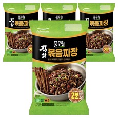 풀무원 직화 볶음 짜장 2인분 512.8g, 4개