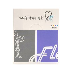 WEDENT 細線牙線, 1個, 4入, 30m