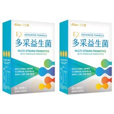 Aicom 艾力康 多采益生菌EX, 30包, 2g, 2盒