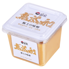 菊鶴 無添加味噌 台灣國產白米 非基改黃豆, 500g, 1盒