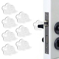 icle air 透明門保護墊 雲, 雲朵款, 8入