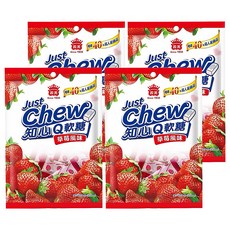 義美 知心水果軟糖 草莓風味, 94.5g, 4袋