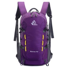 Freeknight 防水登山背包 40L, 紫色的