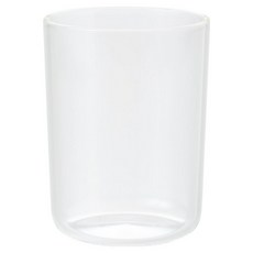 MUJI 無印良品 壓克力漱口杯, 1層, 透明