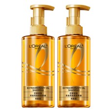 L'OREAL PARiS 巴黎萊雅 黃金胜肽柔韌修護洗髮露 滋養 逆轉乾枯受損髮質 72小時持久留香 48小時頭皮淨爽, 440ml, 2瓶