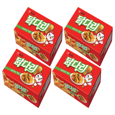 농심닭다리 후라이드 치킨맛, 66g, 4개