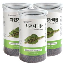 Hello Green 車前子殼錠罐, 3個, 250g