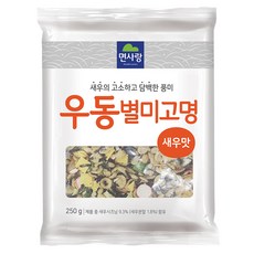 면사랑 우동 별미 고명, 250g, 1개