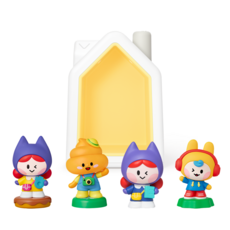 코코지 유아용 하우스와 오리지널 스테디셀러 4종 세트, 혼합색상, 1세트