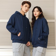 TENCLO 男女通用 大尺碼 寬鬆版 華夫格 連帽T恤 TC-907