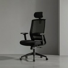 딥워크 프로 사무용 컴퓨터 게이밍 학생 의자 고밀도, 올 블랙