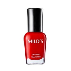 曼思 水性可剝柔霧指彩 MS167 茜紅 飽滿色澤 霧面質地, 柔霧茜紅, 7ml, 1瓶