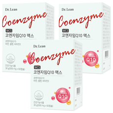 Dr.Lean WCS 輔酶 Q10 最大 30 克, 60顆, 3個