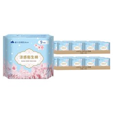 JOYFUL NAPKIN 悅棉 涼感衛生棉, 量少日用型(18cm), 9片, 144包