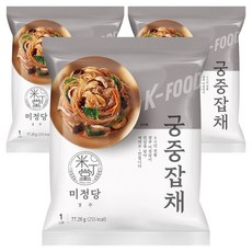 미정당 궁중잡채 77.26g, 3개