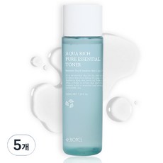 리본셀 아쿠아리치 퓨어 에센셜 토너, 5개, 210ml
