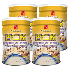 SUNWAY 鄉味杏仁粉 健康營養 口感細膩, 500g, 4罐
