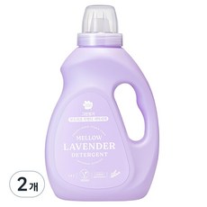 그린핑거 부드러운 라벤더 세탁세제, 1.4L, 2개