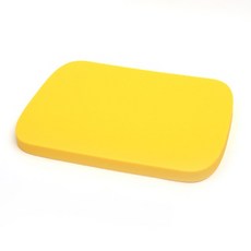2deco 矽膠吸盤蓋, 黃色, 1入