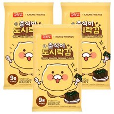 카카오 춘식이 재래 도시락김, 5g, 27개