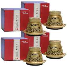 楠陽艾 神聰艾灸罐 大號, 4個