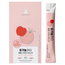 Jambaekee 含醋母蘋果醋隨身包 30條入, 1個, 390g